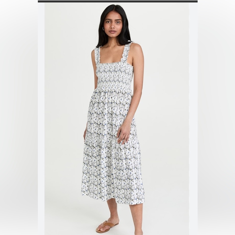 Nation ltd Shoshanah Smocked Dress size M